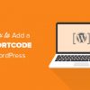 Hướng dẫn tạo shortcode cho bạn mới làm quen với wordpress